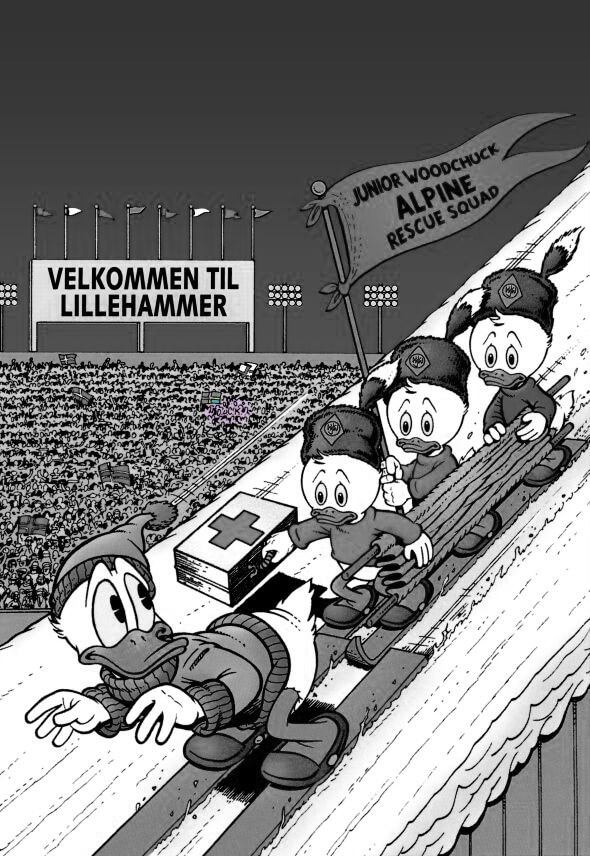 D.U.C.K in From Duckburg To Lillehammer cover